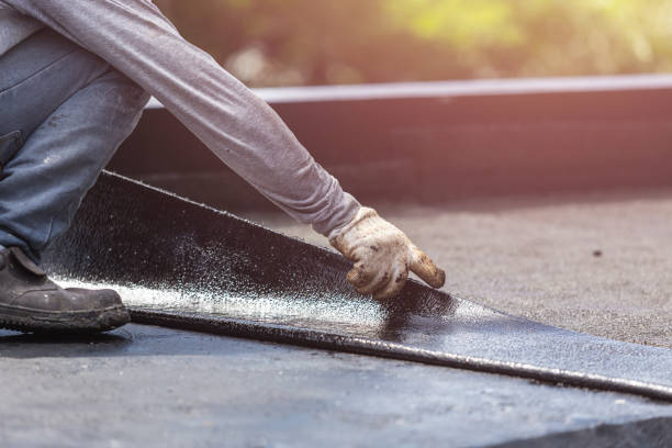 Professional Waterproofing technician working in New Bremen, OH